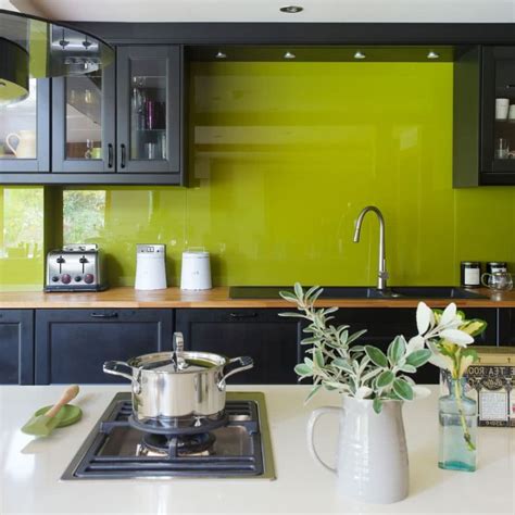 Cocinas verdes   35 imágenes de diferentes tonalidades
