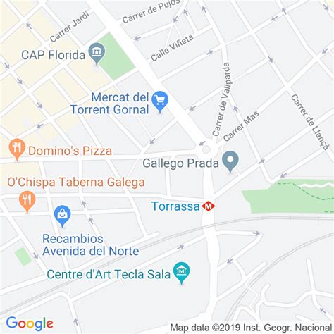Código Postal calle Almeria en Hospitalet de Llobregat,l ...