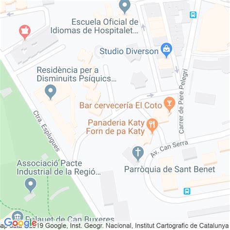 Código Postal calle Granollers en Hospitalet de Llobregat ...