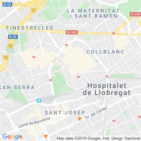 Código Postal calle Libellula en Hospitalet de Llobregat,l ...