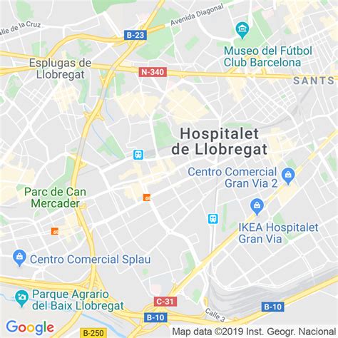 Código Postal calle Sant Josep en Hospitalet de Llobregat ...