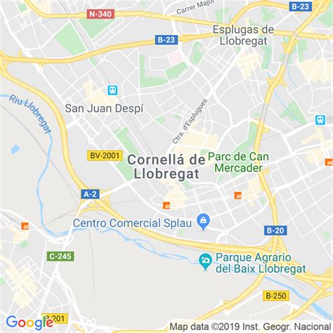 Código Postal de Cornella De Llobregat en Barcelona ...