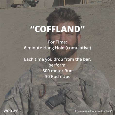 Coffland  WOD | Wod workout, Military workout, Hero workouts
