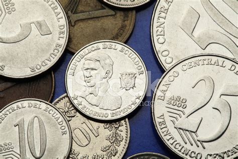 Coins of Ecuador Stock Photos FreeImages.com