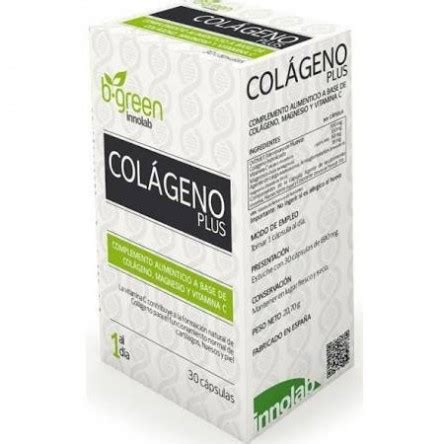 COLAGENO HIDROLIZADO PLUS BGREEN 30 CAPSULAS 1 AL DIA   PRIVAFARMA