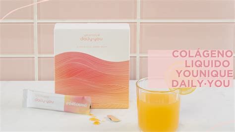 Colágeno Líquido YOUNIQUE DAILY·YOU   YouTube