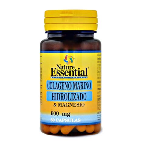 Colágeno Marino Hidrolizado + Magnesio / 600 mg / 60 Cápsulas. – Más ...
