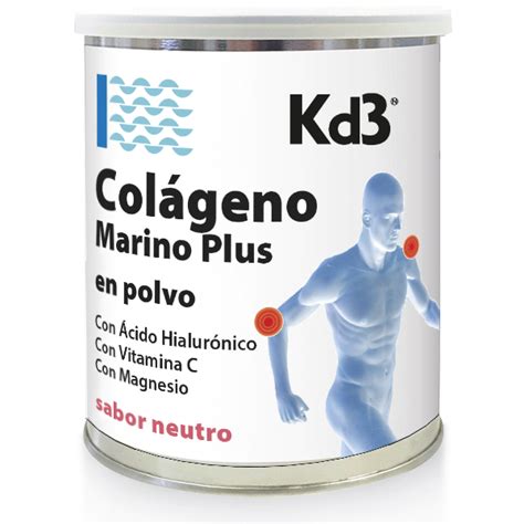 COLÁGENO MARINO PLUS en polvo  Colágeno + Mg + Hialurónico + C    Kd3 ...
