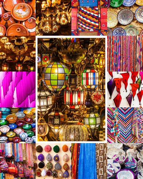 Colección De Artes Tradicionales De Marrakesh Foto de archivo   Imagen ...