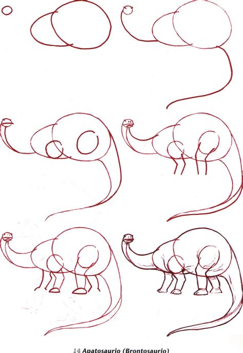 colecciones: Como dibujar dinosaurios