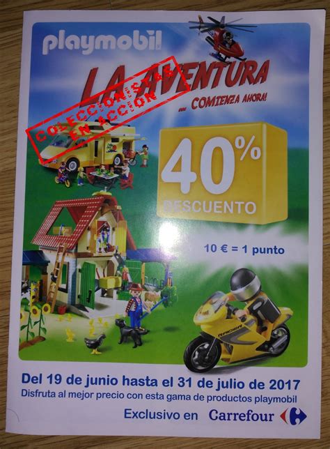 Coleccionistas en Acción: Promoción playmobil en el Carrefour
