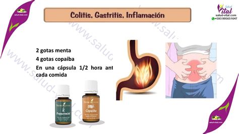 Colitis, Gastritis, Inflamación en 2020 | Mezclas de aceites esenciales ...