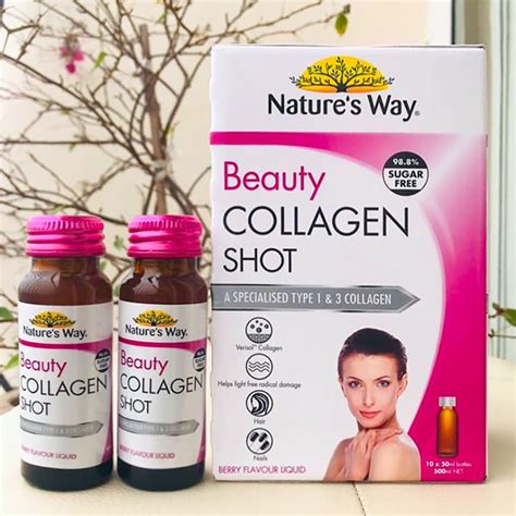 Collagen Beauty Collagen Shot Nature’s Way dạng nước của Úc Siêu thị ...