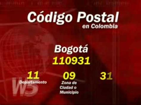 Colombia estrena sistema de Código Postal   YouTube