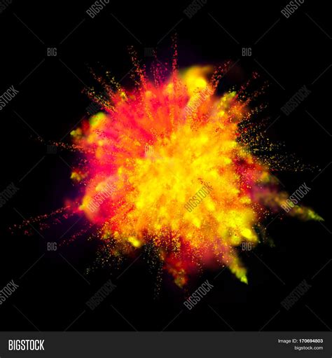 Color Powder Explosion Background. Image & Photo | Bigstock