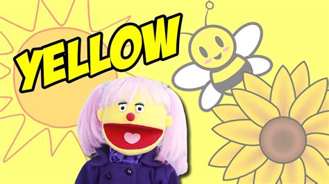 Color Songs For Kids  Yellow Color   YouTube