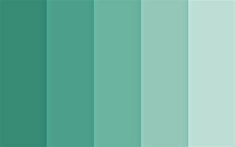 color tendencia en decoración | Gama de colores verdes ...