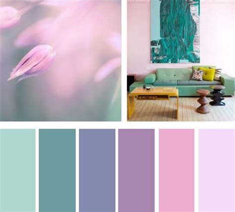 Colores lila y menta | Color Therapy | Hem inredning y ...