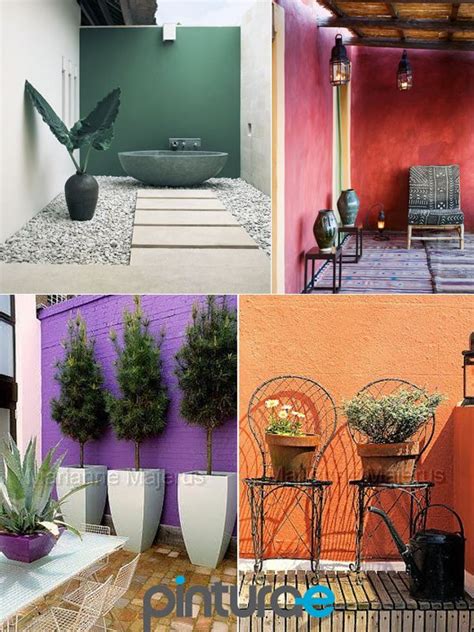 colores | Terraza | Colores pintura pared, Jardines de ...