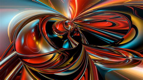 Colorful 3D Fractal Pattern HD Abstract Wallpapers | HD Wallpapers | ID ...