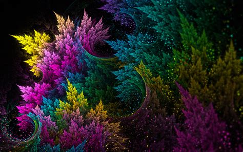 colorful, Abstract, Fractal Wallpapers HD / Desktop and Mobile Backgrounds