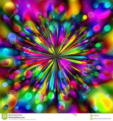 Colorful Fireworks stock illustration. Illustration of ...