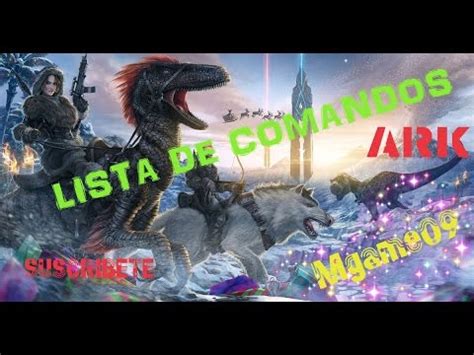 COMANDOS Y LISTA PARA ITEMS / ARK survival envolved   YouTube