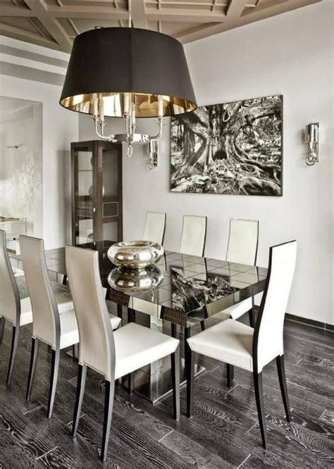 Comedor elegante en color blanco. | Elegant dining room, Elegant dining ...