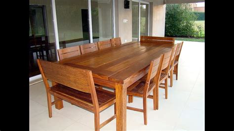 Comedores de madera | del arbol.com.ar | Muebles de madera ...