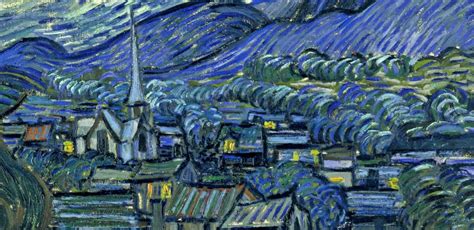 Comentario:  La noche estrellada  de Van Gogh   ARTE EN PARTE