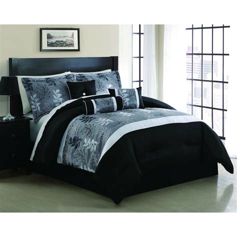 Comforter Set Bedding 7 Piece King Size Embroidered ...