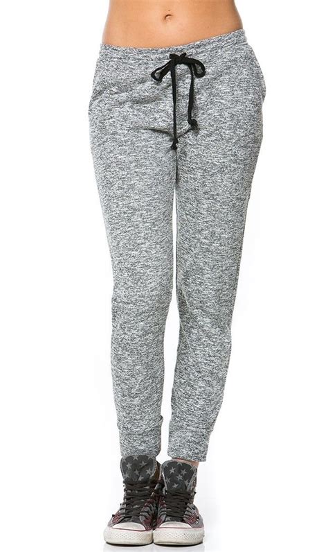 Comfy Drawstring Jogger Pants in Gray  Plus Sizes ...