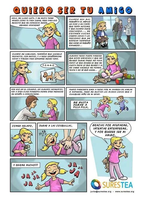 Comic de SuresTea sobre la inclusión y el cole. | Cuentos ...