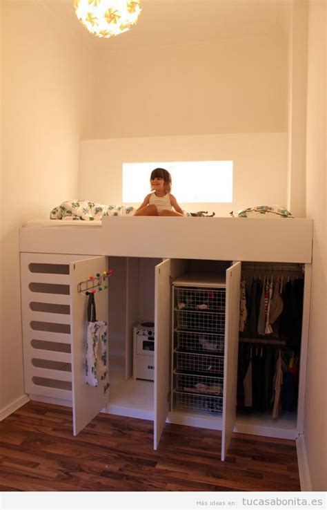 Cómo amueblar y decorar un dormitorio infantil pequeño   Tu casa Bonita