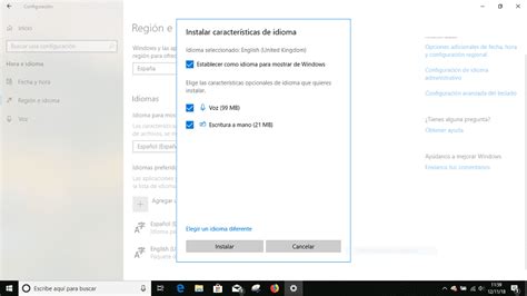 Cómo añadir un nuevo idioma en Windows 10