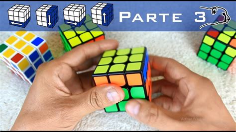 Como armar un cubo de Rubik 3x3 | PRINCIPIANTES | Parte 3 ...