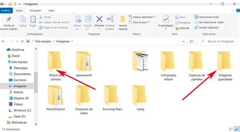 Cómo borrar Álbum de Cámara e Imágenes guardadas en Windows