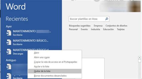 Cómo borrar el historial de documentos recientes en ...