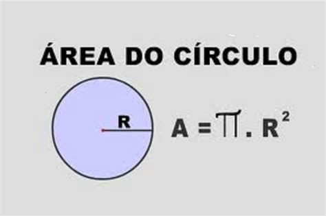 Como calcular a area de um circulo
