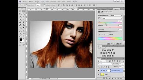Cómo cambiar de blanco y negro a color en Photoshop   YouTube