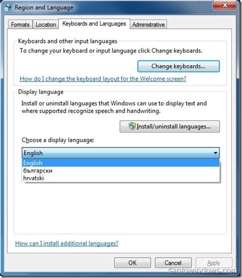 Cómo cambiar de idioma en Windows 7