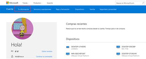 Cómo cambiar el email principal de la Cuenta de Microsoft en Windows 10