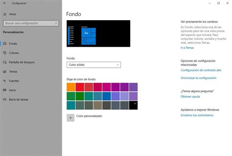 Cómo cambiar el fondo de pantalla de Windows 10