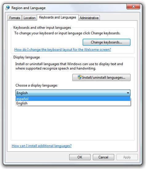 Cómo cambiar el idioma de Windows 7 | licho