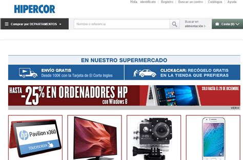 Cómo comprar en Hipercor online: opiniones y valoración