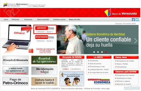 Cómo Consultar Saldo en Línea del Banco de Venezuela