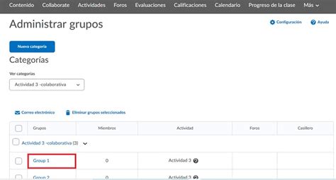 ¿Cómo crear grupos para trabajo en equipo, por secciones ...