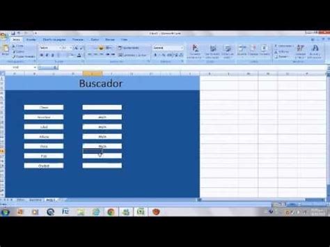 Como crear Un buscador de datos en Excel   YouTube