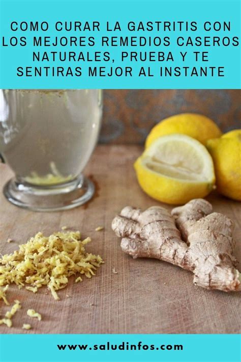 como curar la gastritis con los mejores remedios caseros naturales ...