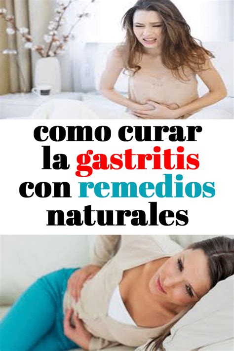 como curar la gastritis con remedios naturales #Salud #gastritis # ...